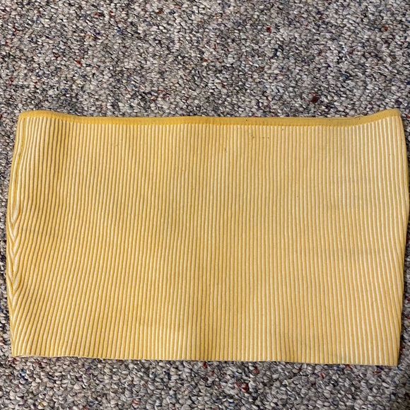 Pac Sun Yellow Tube Top - Picture 2 of 3